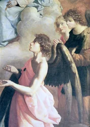 Angels (detail) from The Apotheosis of St. Jerome, c.1638-39